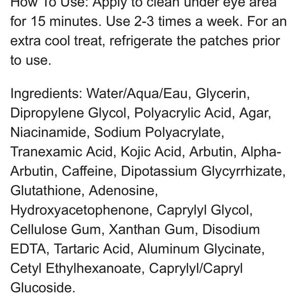 Topicals - Faded Under Eye Masks (6PK) - Picture 5 of 6